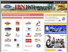 Tablet Screenshot of ibnyellowpages.com